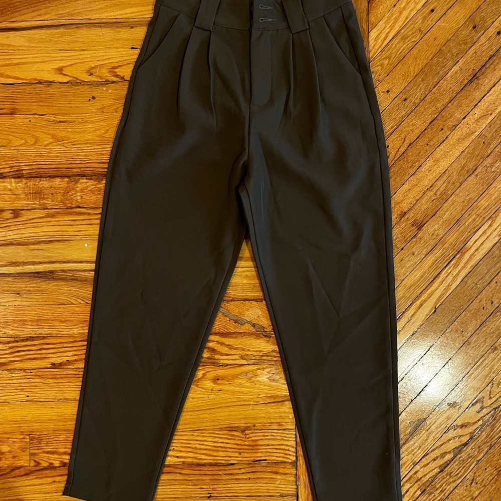 Women’s Brown Ankle Trousers